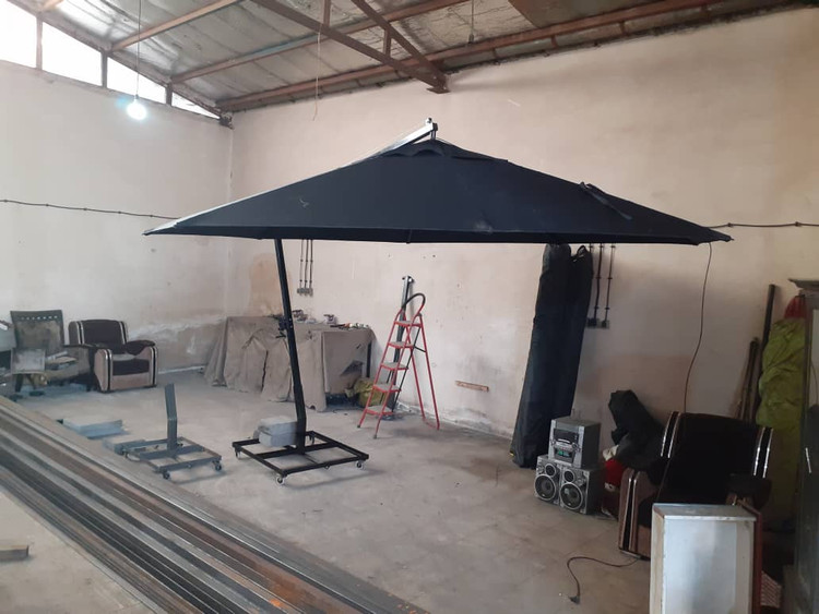 سایه بام شعاع ۴متری نور دار