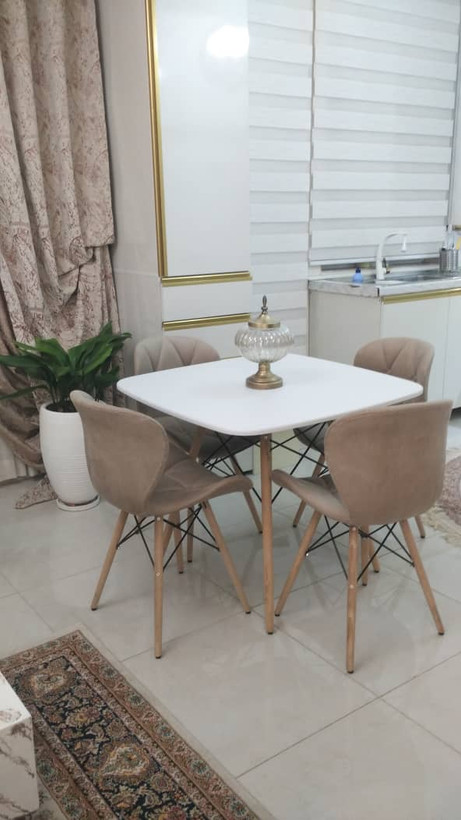 نهار خوری ۴نفره زین اسبی کامپیران رسا